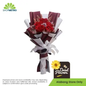 Romantic Dried Flower Bouquet - A Lasting Expression of Love