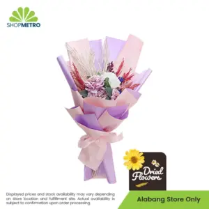 Eco-Friendly Dried Flower Bouquet - Zero-Waste Floral Gift