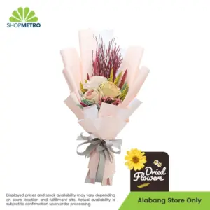 Everlasting Dried Flower Bouquet - Elegant & Eco-Friendly