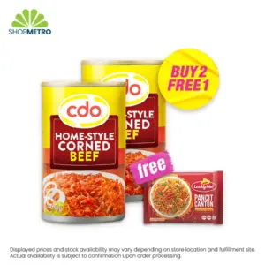 Buy 2 Cdo Homestyle Corned Beef 150g Free Lucky Me! Pancit Canton Xtra Hot Chili 60g