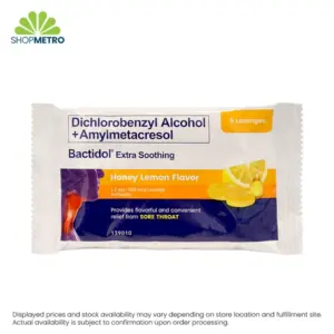 Bactidol Es Lozenge Honey Lemon 8's