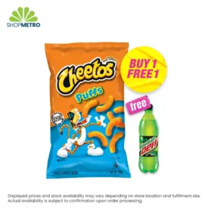 Buy 1 Cheetos Corn Puff 200g Free Mountain Dew Pet 600ml