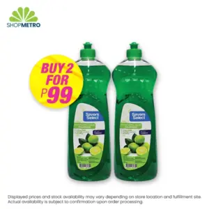Buy 2 Savers Select Dishwashing Liquid Kalamansi 1L