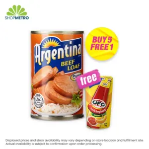 Buy 5 Argentina Beef Loaf 150g Free Ufc Banana Catsup Pouch 100g