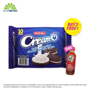 Buy 3 Cream-O Vanilla 30g Free C2 Solo Green Tea Apple 230ml