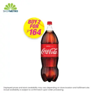 Buy 2 Coke Pet Regular 2L
