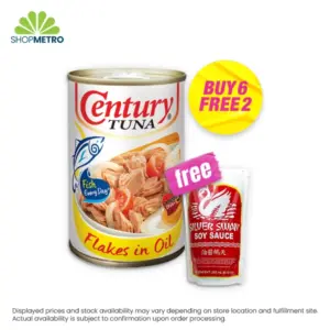 Buy 6 Century Tuna Flakes Vegetable Oil 155g Free 2 Silver Swan Soy Sauce Doy 200ml
