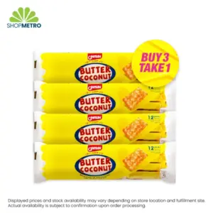 Buy 3 Take 1 Monde Nissin Butter Coconut Biscuits 14g