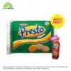 Buy 3 Presto Cream Peanut Butter Sandwich Cookies 30g Free C2 Solo Green Tea Apple 230ml