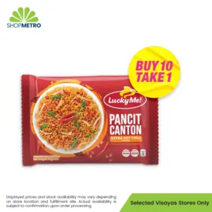 Buy 10 Take 1 Lucky Me! Pancit Canton Xtra Hot Chili 60g