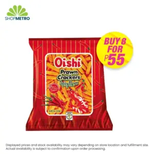 Buy 8 Oishi Prawn Craker Spicy 24g