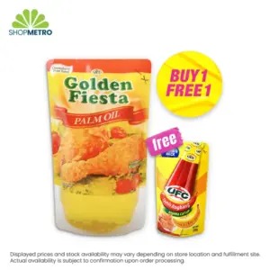 Buy 1 Golden Fiesta Cooking Oil Sup 1L Free Ufc Banana Ketchup 200g