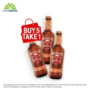 Buy 5 Take 1 Smirnoff Mule 330ml