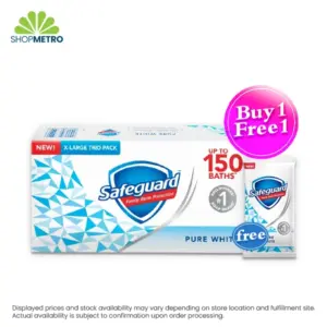 Buy 1 Safeguard Bar Pure White 175g Free  Safeguard Pure White Ultra 60g