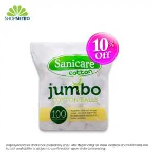 Buy 1 Sanicare Cotton Balls 100's Jumbo