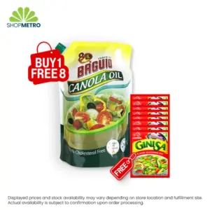 Buy 1 Baguio Canola 1.5L Sup Free 8pcs Aji Ginisa Flavor Seasoning 8g