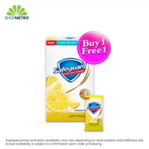 Buy 1 Safeguard Bar Soap Lemon 175g Free Safeguard Bar Lemon 60g