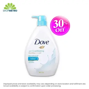 Buy 1 Dove Gentle Exfoliating Pump Body Wash 550ml