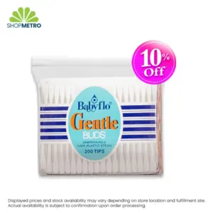 Buy 1 Babyflo Gentle Buds Plastic Blue 108's