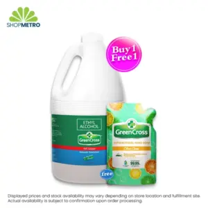 Buy 1 Greencross Alcohol 70Prcnt Ethtyl with Moist 1Gallon Free Gc Antibacterial Handsoap Citrus Clean Sup 450ml