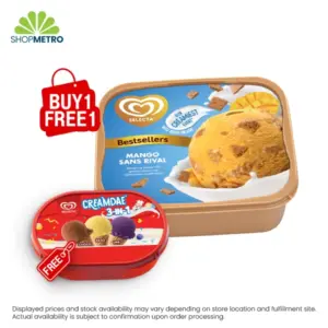 Buy 1 Selecta Ih Sup Mango Sansrival 1.3L Free Selecta Ice Cream Birthday Tub 3 In 1 750ml