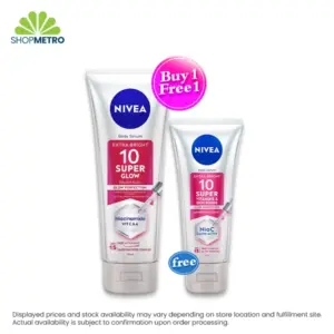 Buy 1 Nivea Extra Bright Super 10 Body Serum 170ml Free Nivea Extra Bright Super 10 Body Serum 70ml