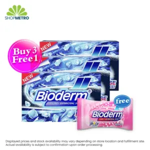 Buy 3 Bioderm Intense Coolness 135g Free Bioderm Bloom Pink 60g