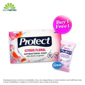 Buy 1 Protect Antibac Body Bar Soap Citrus Floral 130g Free Protect Antibac Body Bar Soap Citrus Floral 60g