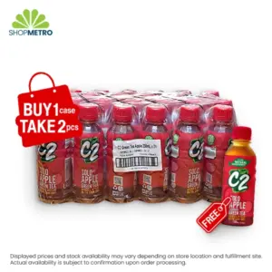 Buy 1case C2 Solo Green Tea Apple 230ml Free 2  C2 Solo Green Tea Apple 230ml
