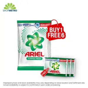 Buy 1 Ariel Powder Sunrise Fresh 1190g Free 6 Ariel Powder Sunrise Fresh 70g