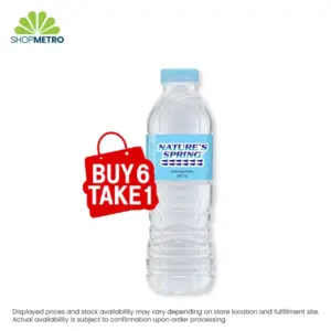 Buy 6 Take 1 Nature's Spring Purified Drinking Water 350ml