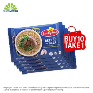 Buy 10 Take 1 Lucky Me! Instant Mami Beef 55g