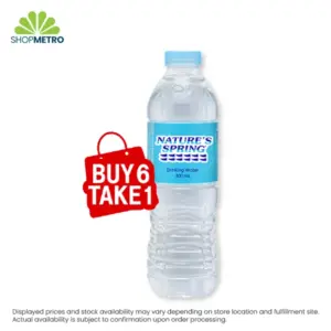 Buy 6 Take 1 Nature's Spring Purified Drinking Water 500ml