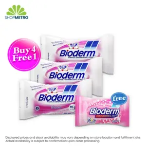 Buy 4 Bioderm Bloom Pink 90g Free Bioderm Bloom Pink 60g