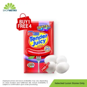 Buy 1 Purefoods Tender Juicy Cocktail 1kg Free 4pcs Fresh Egg