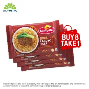 Buy 8 Take 1 Lucky Me! Spicy Labuyo Beef Instant Mami 55g