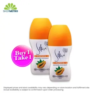 Buy 1 Take 1 Silka Papaya Deodorant 40ml