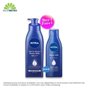 Buy 1 Nivea Body Milk Intensive 380ml Free Nivea B-Milk Intensive 200ml