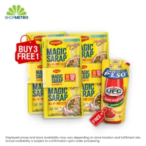 Buy 3 packs Maggi Magic Sarap 8g Free Ufc Banana Catsup 320g