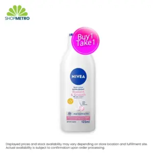 Buy 1 Take 1 Nivea Extra Bright Radiant & Smooth Body Lotion 125ml