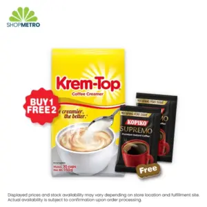 Buy 1 Krem-Top Creamer 170g Free 2 pcs Kopiko Supremo 2g