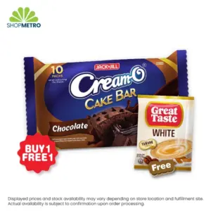 Buy 1Pack Jack N Jill Cream-O Cake Bar 40g Free Great Taste White 3In1 Sachets 24 30g