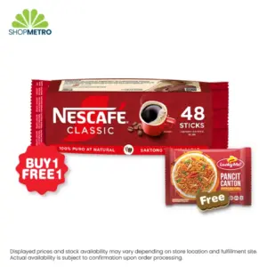 Buy 1Pack Nescafe Classic Sticks 1.9g Free Lucky Me Pancit Canton Xtra Hot Chili 60g