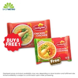 Buy 8pcs Lucky Me! Instant Mami Chicken 55g Free Lucky Me! Chiken Chilimansi 53g