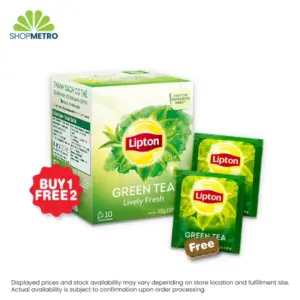 Buy 1 Pack Lipton Fresh Green Tea 1.5g Free 2 pcs Lipton Fresh Green Tea 1.5g