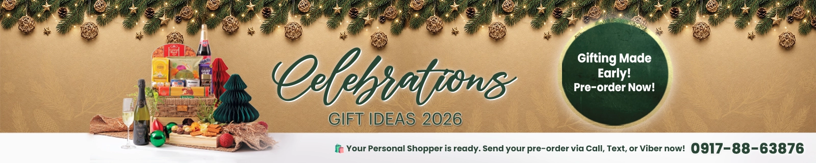Christmas Basket Pre Orders