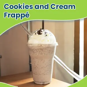 Cookies and Cream Frappé