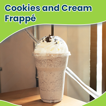 Cookies and Cream Frappé