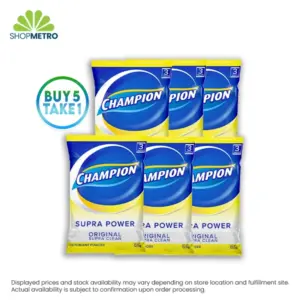 Buy 5 Take 1 Champion Powder Supra Power Original Supra Clean 120g