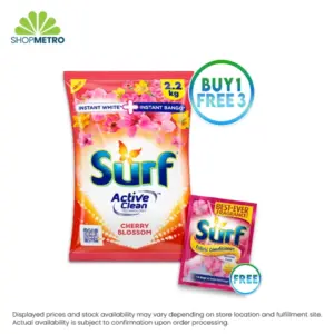 Buy 1 Surf Powder Cherry Blossom 2.2kg Free Surf Fabcon Blossom Fresh Sachet 69ml
